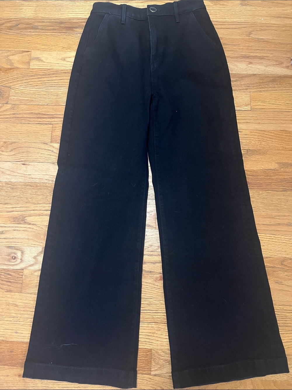 Ann Taylor 2p black high waisted trouser jeans